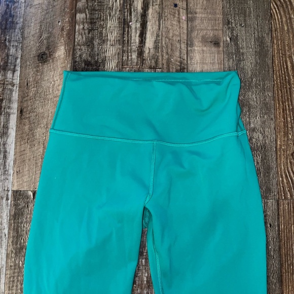 Lululemon Wunder Train High-Rise Tight 25” Cascadia Green X Soulcycle Sz 8 NWOT - Picture 3 of 6